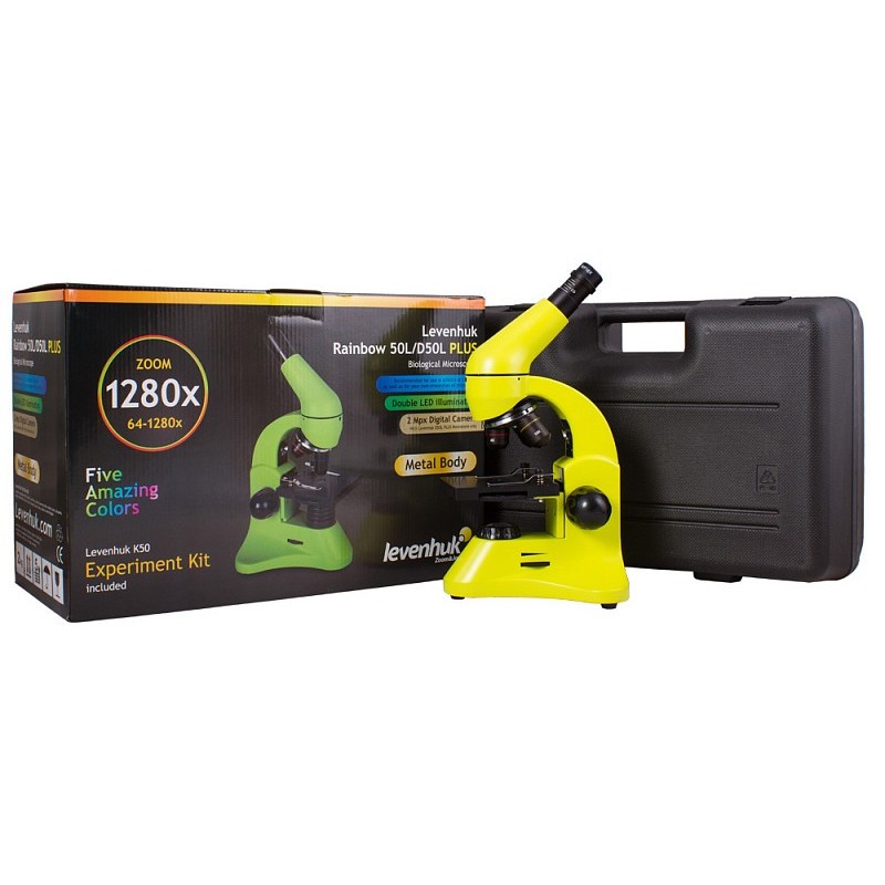 Levenhuk rainbow 50l plus mikroskop