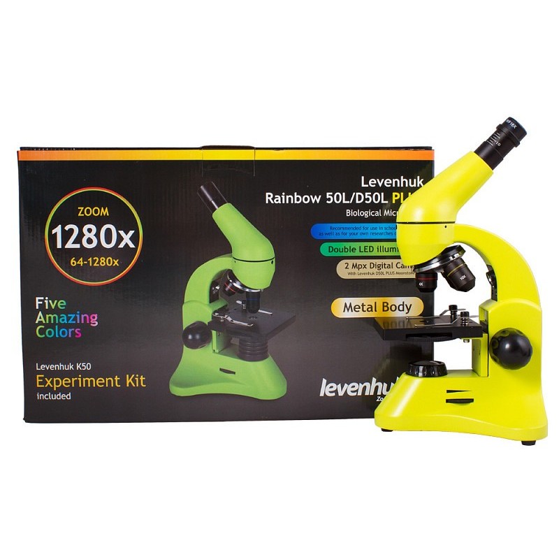 Levenhuk rainbow 50l plus microscoop