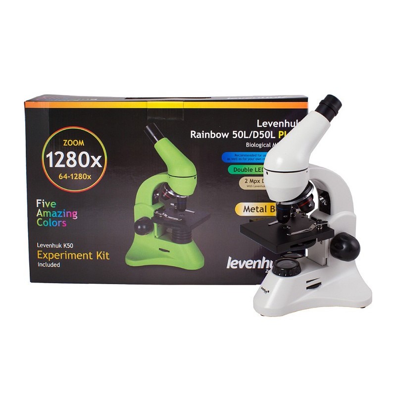 Levenhuk rainbow 50l plus microscoop
