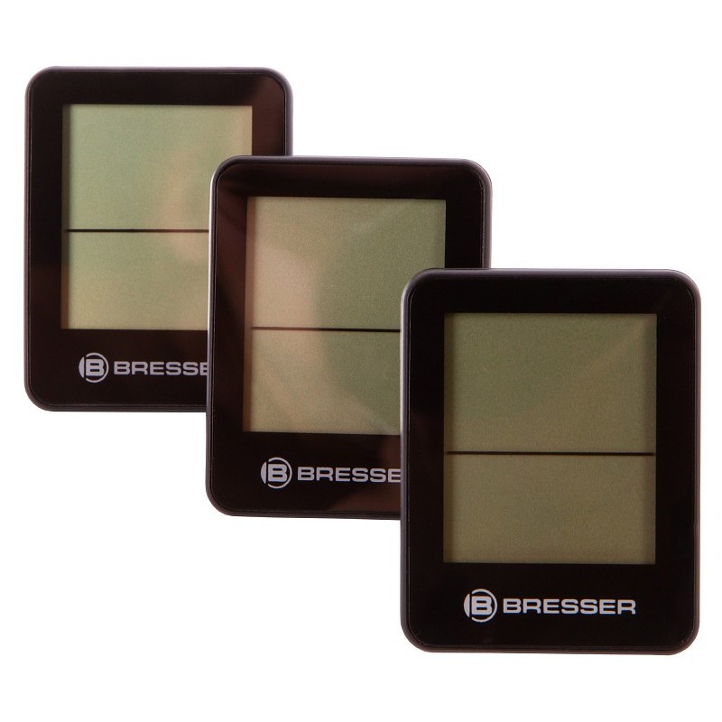 Set de 3 higrometre bresser temeo, negru