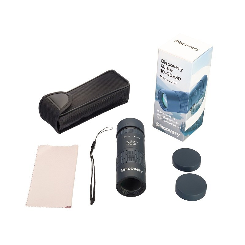 Monokulární dalekohled levenhuk discovery gator 10 – 30 × 30