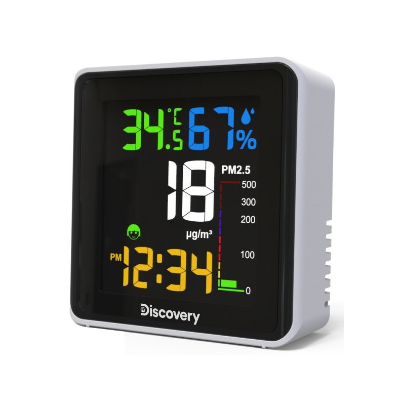 Stazione meteorologica levenhuk discovery report wa30 con monitor del particolato nell’aria