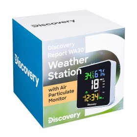 Stazione meteorologica levenhuk discovery report wa30 con monitor del particolato nell’aria