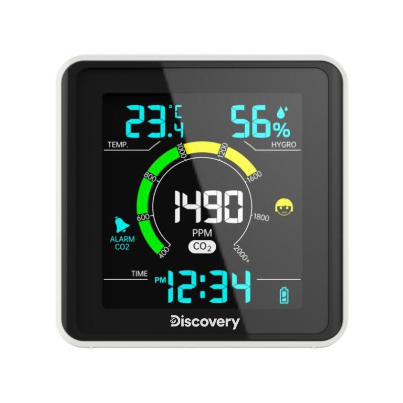 Levenhuk discovery report wa40 weather station with co2 monitor