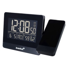Termometro levenhuk wezzer base l70 con proiettore e orologio