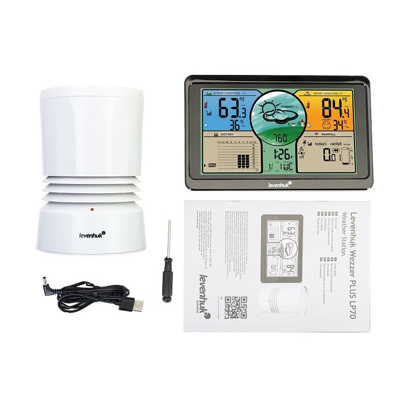 Levenhuk wezzer plus lp70 weerstation