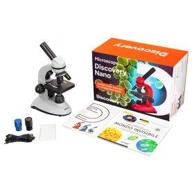 Microscope numérique levenhuk discovery nano polar avec livre