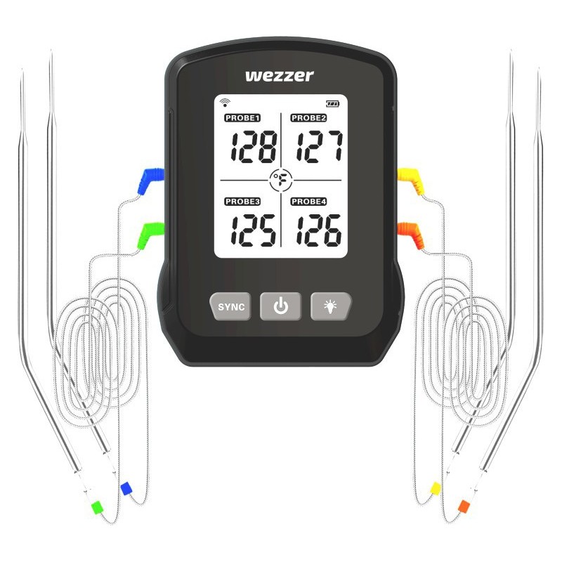 Thermomètre de cuisine levenhuk wezzer cook mt90