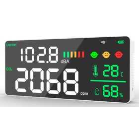 Monitor de calidad del aire y nivel de ruido Levenhuk Wezzer Air PRO CN20