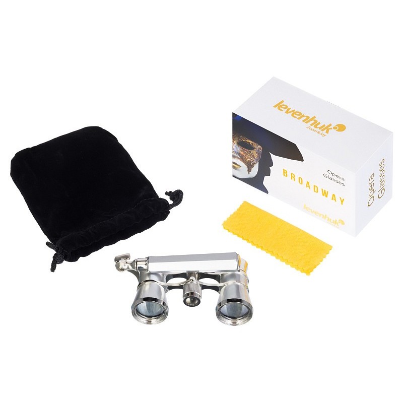 Prismáticos levenhuk broadway 325e theatre tipo lorgnette