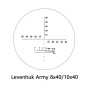 Binocolo con reticolo Levenhuk Army 8x40