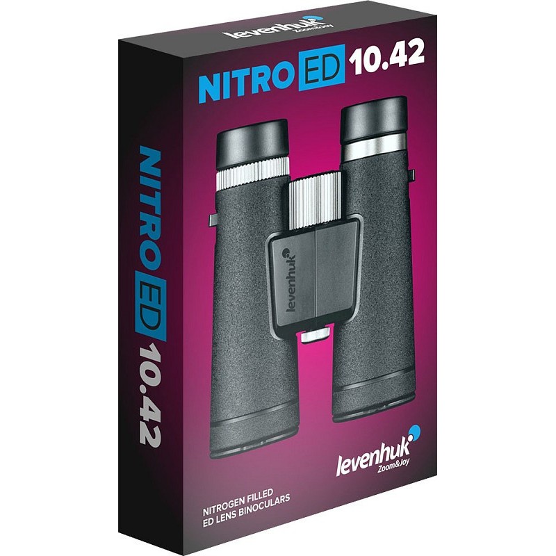 Jumelles levenhuk nitro ed 10x42