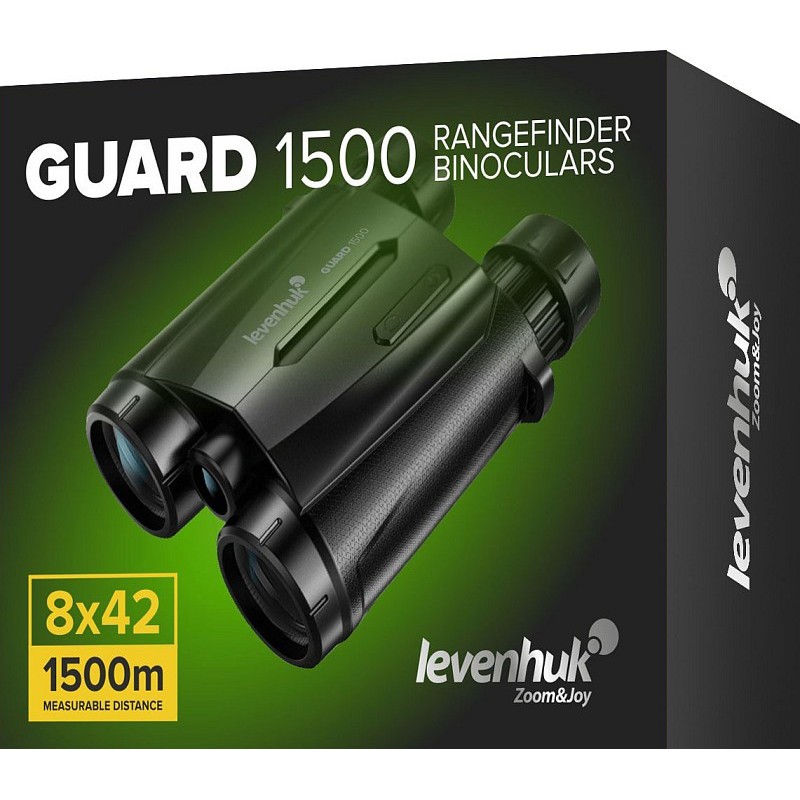 Prismáticos telemétricos levenhuk guard 1500
