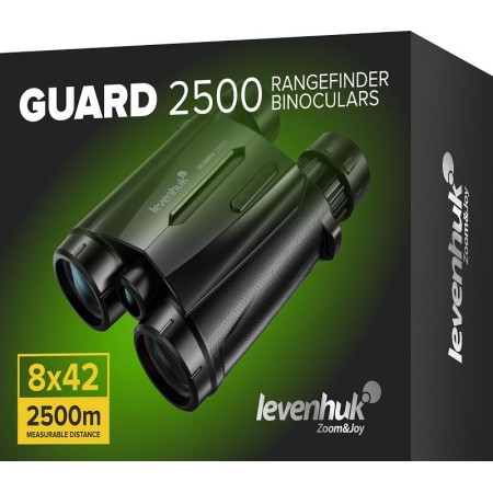 Binocolo con telemetro levenhuk guard 2500