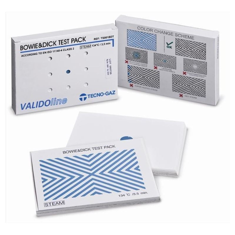 Bowie & dick sterilisationstest - 20 tests