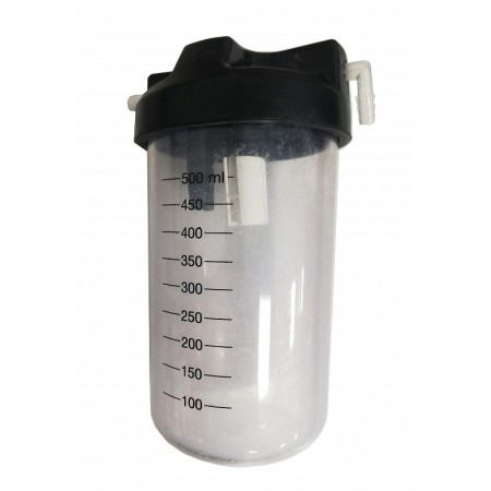 Stofzuiger pot "miniaspeed" 1/2 liter eerste serie