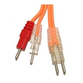 Compex fluorescent orange cable