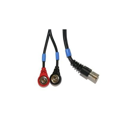 Replacement cable for compex 500 mi - blue