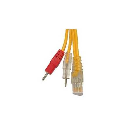 Compex Kabel Gelb 8 P