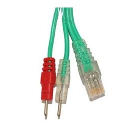 Compex green cable 8p (601018)