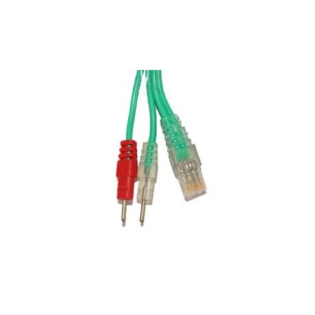 Compex green cable 8 p (601018)