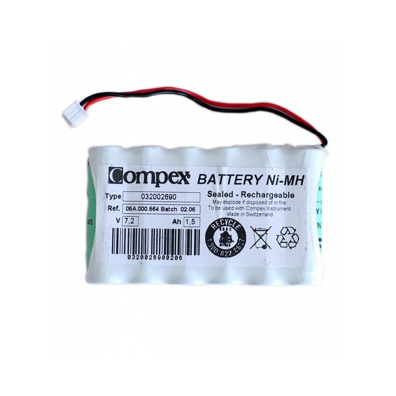 Batterij voor compex bedrade elektrostimulatoren