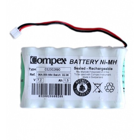 Batterij voor compex bedrade elektrostimulatoren