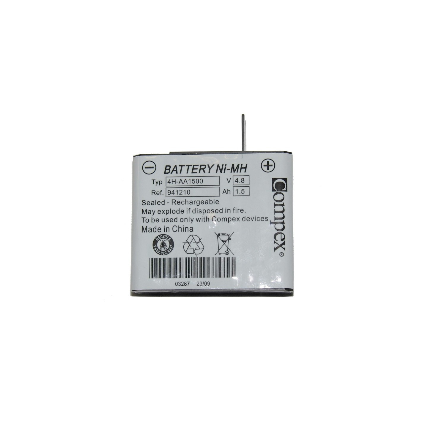 Compex-Akku mit 4 Modulen