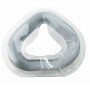 Inneres und äußeres Pad-Kit, Schaumstoff + transparentes Silikon für CPAP-Nasenmaske, Produkt M/L