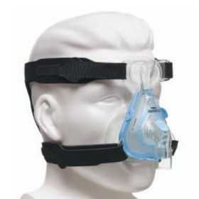 EasyLife - Maschera nasale con bretella di fissaggio e whisper, Prodotto M