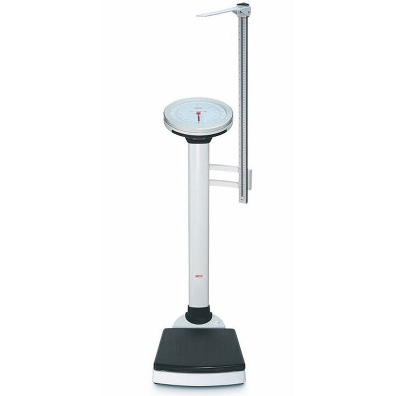 BÁscula mecÁnica de paciente de columna seca con estatimetro para uso mÉdico clase iiii