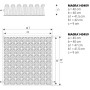 Cuscino a bolle daria a micro interscambio Anteamed AirPro 40x40x9 cm