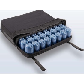 Micro verwisselbaar bubbelkussen met 2 anteamed airpro ventielen 40x40x9 cm