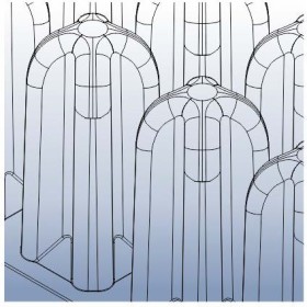 Micro verwisselbaar bubbelkussen met 2 anteamed airpro ventielen 40x40x9 cm