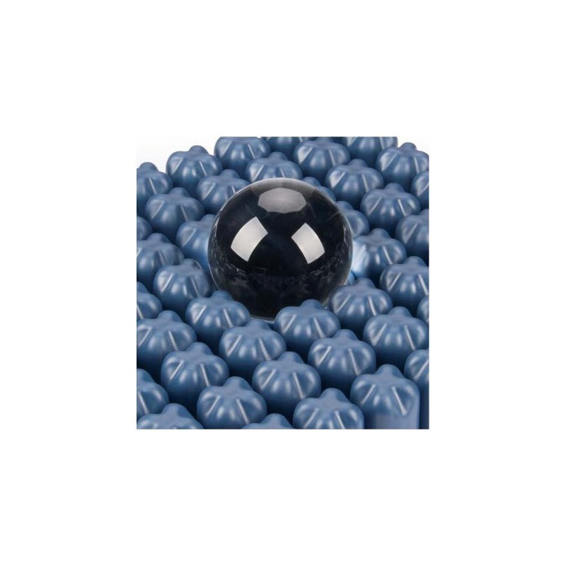 Cuscino a bolle d'aria a micro interscambio con 2 valvole anteamed airpro 40x40x9 cm