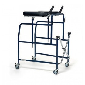 Folding rollator with table vermeiren 268