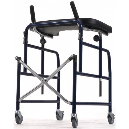 Folding rollator with table vermeiren 268