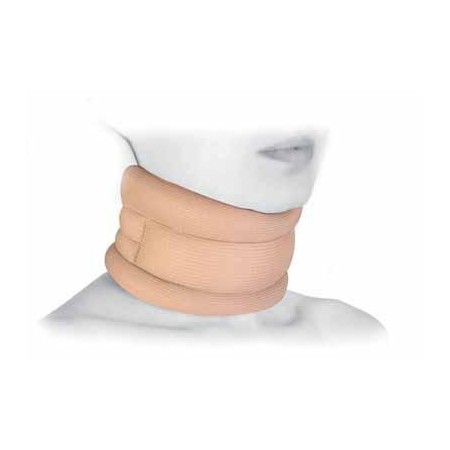 Large internal semi-rigid cervical collar