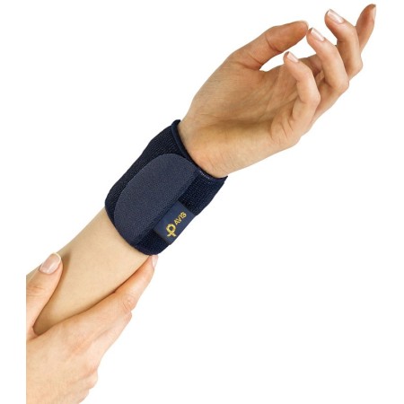 Muñequera elástica talla Única azul new edge 030