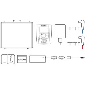 Globus diacare 5000, tecar terapia - display touch a colori