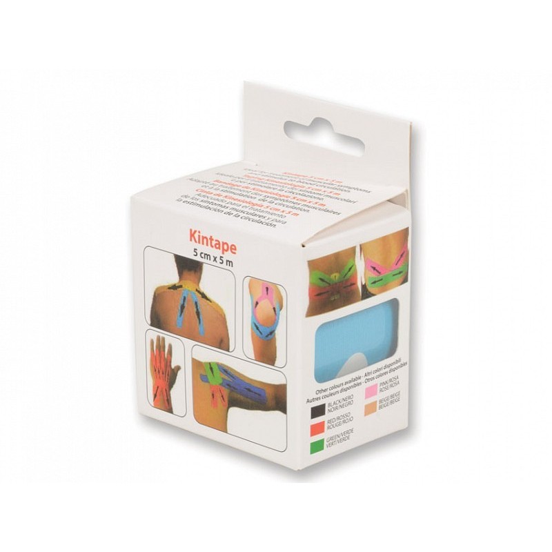 Kinesiologie taping 5 m x 5 cm - hellblau