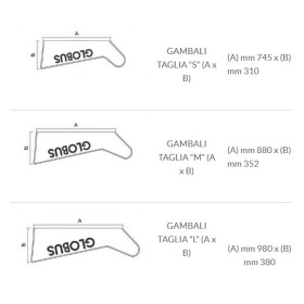 Globus presscare g-sport3 pressoterapia-2 gambali taglia m