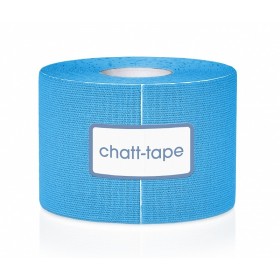 Nastro kinesiologico ad uso professionale chattanooga chatt-tape - colore blu - 5cm x 5m