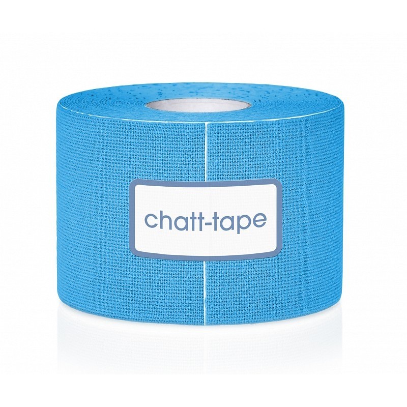 Taśma kinezjologiczna do użytku profesjonalnego chattanooga chatt-tape - kolor niebieski - 5cm x 5m