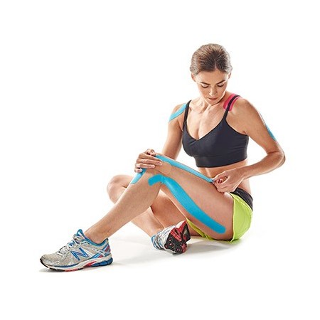 Kineziológiai szalag professzionális használatra chattanooga chat-tape - fekete szín - 5cm x 5m