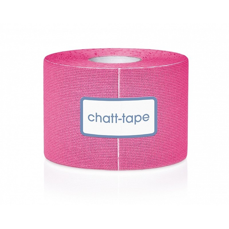 Kinesiologie tape für den professionellen einsatz chattanooga chatt-tape - rosa farbe - 5cm x 5m