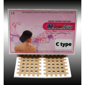 Bb cross tape professionale misura c - 44 x 52 mm grande, prodotto prodotti