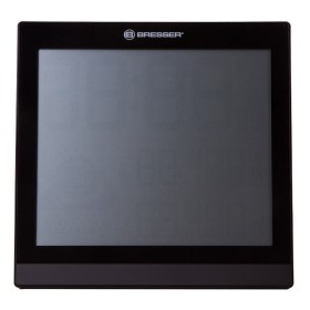 Bresser temeotrend jc reloj de pared lcd, negro