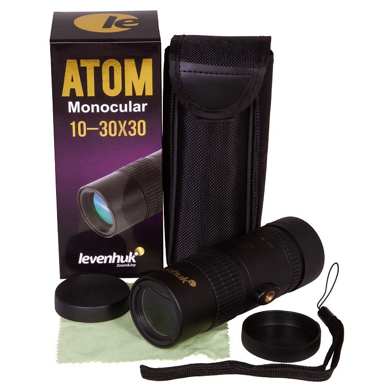 Monokular levenhuk atom 10–30x30