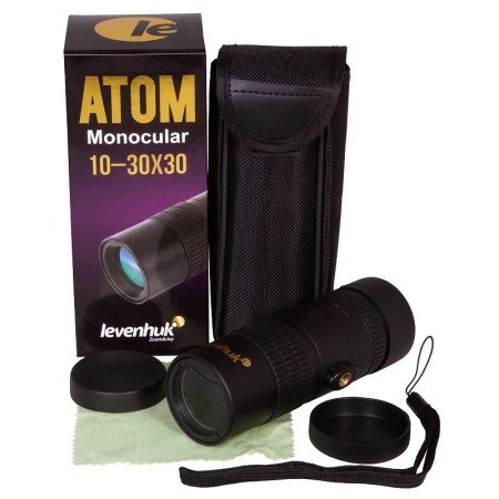Levenhuk atom monoculaire 10–30x30